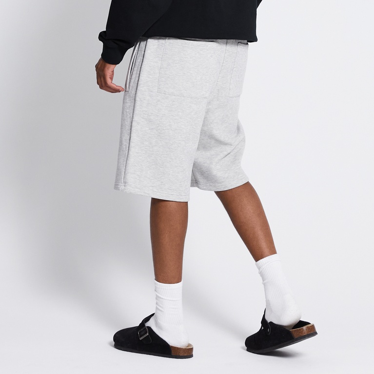 Baggy sweatshorts "Deck" Grey Melange